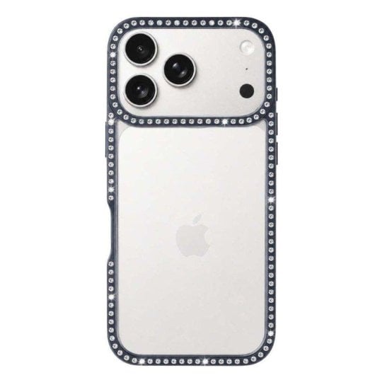 Funda para móvil La Casa de las Carcasas Bumper Perlitas Transparente Reforzada para iPhone 17 Pro
