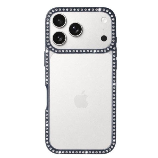 Funda para móvil La Casa de las Carcasas Bumper Perlitas Transparente Reforzada para iPhone 17 Pro