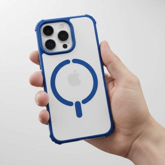 Capa Bumper Compatível com MagSafe La Casa de las Carcasas para iPhone 15 Pro Aderência confortável
