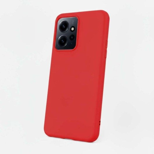Ultraweiche Hülle La Casa de las Carcasas Silikon Mikrofaser leicht für Xiaomi Redmi Note 12 4G