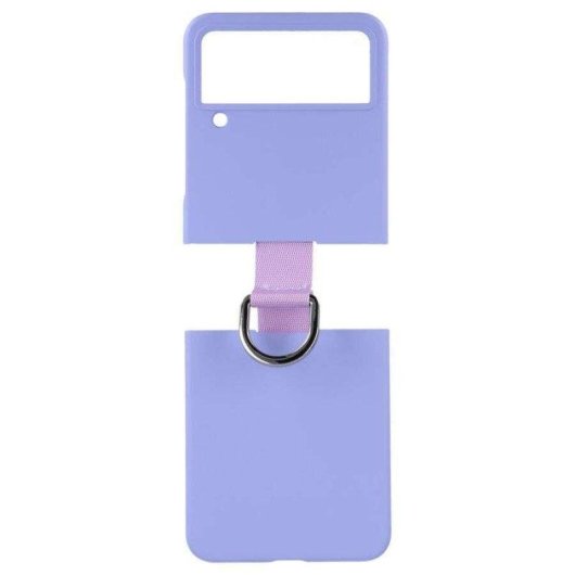 Capa Ultra Suave Ring La Casa de las Carcasas com anel giratório para Samsung Galaxy Z Flip4