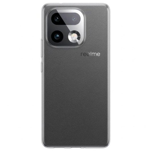 Capa Silicone Transparente Flexível Antiderrapante La Casa de las Carcasas para Realme 16 Pro +