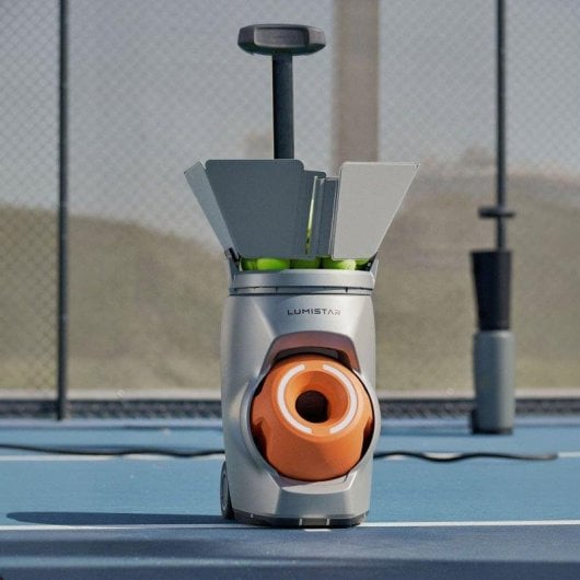 Máquina Lanzapelotas Tenis Lumistar TERO con IA y Pulsera Inteligente