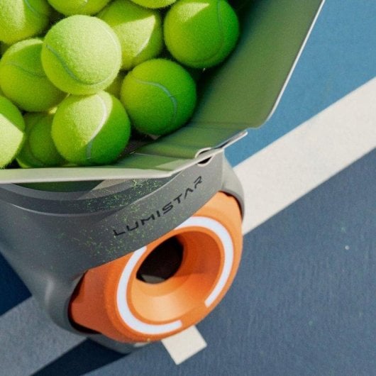 Máquina Lanzapelotas Tenis Lumistar TERO con IA y Pulsera Inteligente