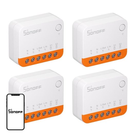 Interrupteur Intelligent Sonoff MINIR4 Wi-Fi ESP32 Compatible Alexa Google