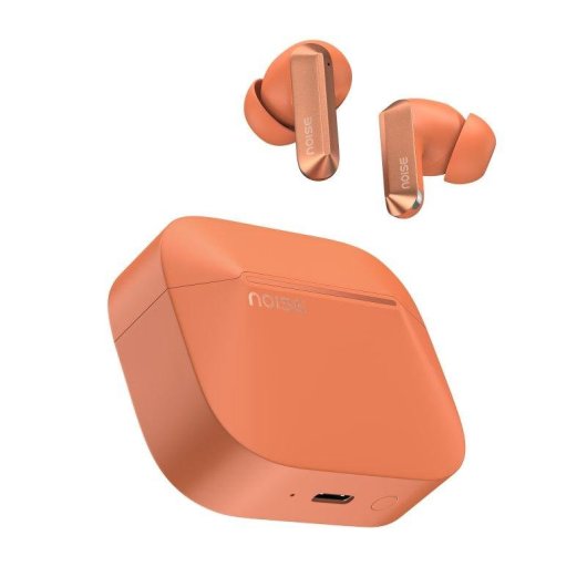 Écouteurs True Wireless Noise Alt Buds Orange Bluetooth 5.3 avec ANC et IPX5