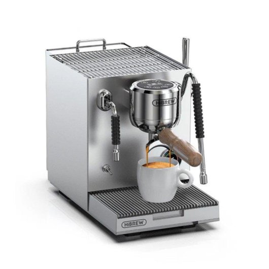 Macchina da caffè espresso HiBREW H21 tripla caldaia doppia pompa 9 bar