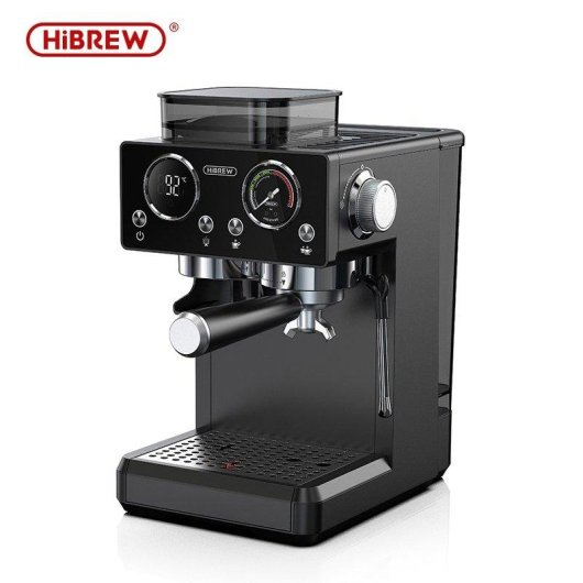 Espressomaschine Hibrew H20 1,8L 20 Bar mit integriertem Mahlwerk und Touchscreen