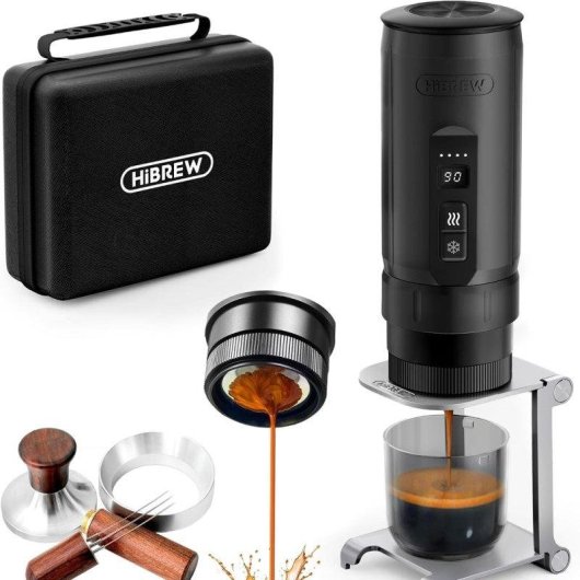 Macchina da caffè espresso portatile HiBREW H4C Ultra 100 ml 20 bar batteria rimovibile