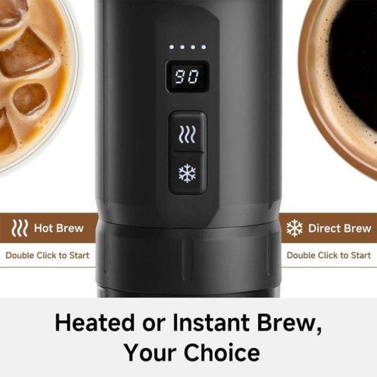 Macchina da caffè espresso portatile HiBREW H4C Ultra 100 ml 20 bar batteria rimovibile