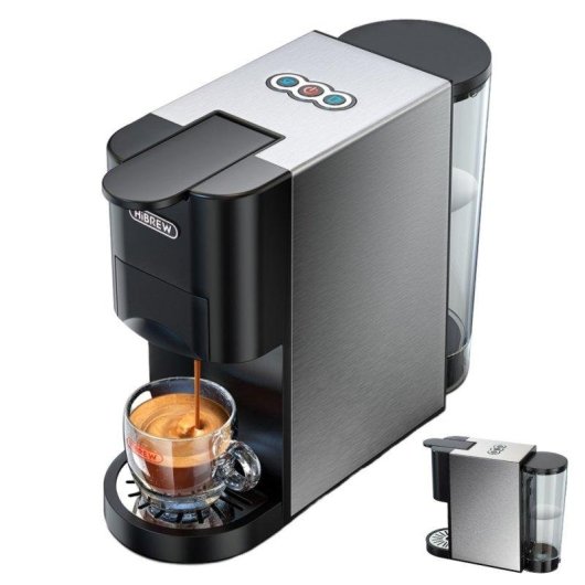Cafetière multicapsules HiBREW H3A 1000 ml 19 Bars Café chaud et froid