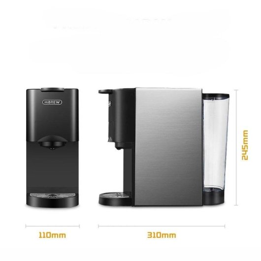 Cafetière multicapsules HiBREW H3A 1000 ml 19 Bars Café chaud et froid