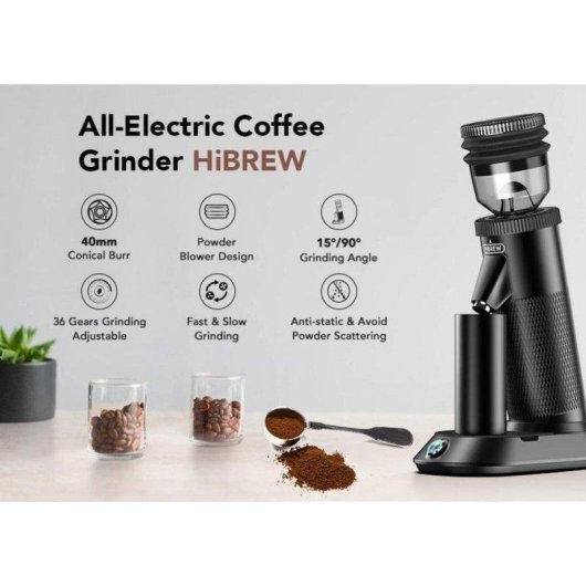 Cafetière 4 en 1 HiBREW H17 1000 ml 20 Bars Contrôle Tactile