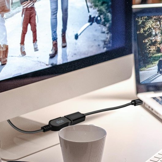 Adaptateur EKON ECITDISPLHDMI Mini DisplayPort vers HDMI 1080p Noir