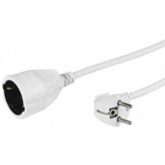 Regleta Vivanco VVELEXTLEAD20W 1 toma Tipo F 2 m blanca para interior y exterior