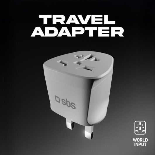 Adaptador SBS TEADAPTUKWORLD Universal