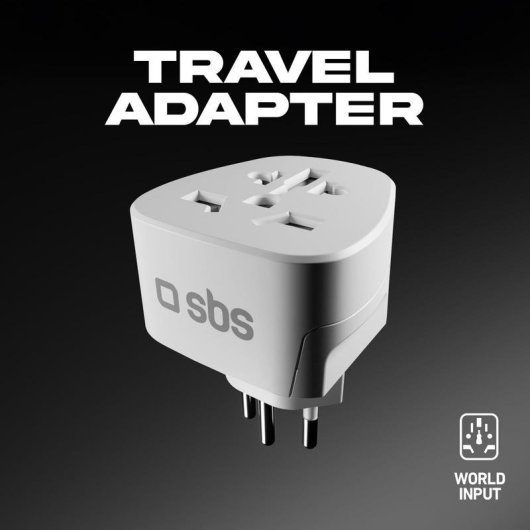 Adaptador universal SBS TEADAPTCHWORLD Type J