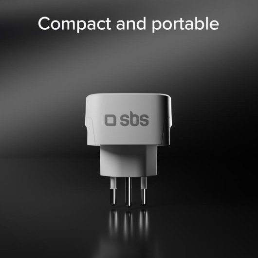 Adaptador universal SBS TEADAPTCHWORLD Type J