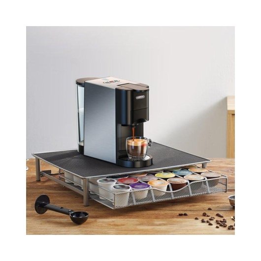 Cafetera de cápsulas HiBREW H3D 800 ml 20 bares 4 en 1 negra