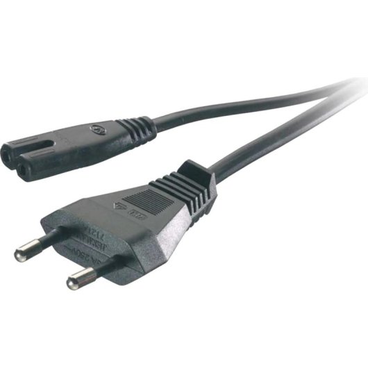 Cable de alimentación Vivanco VVITPOWERIT12 1,25 m CEE7/16 a IEC C7