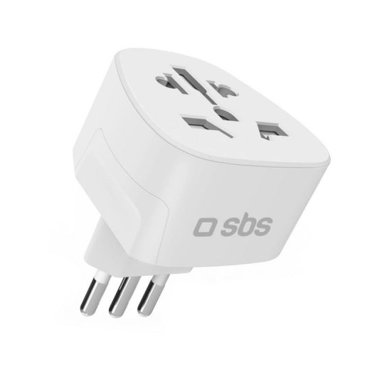 Adaptador de tomada SBS TEADAPTITWORLD Tipo L Universal