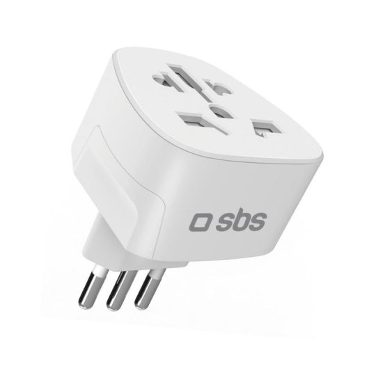 Adaptador de tomada SBS TEADAPTITWORLD Tipo L Universal
