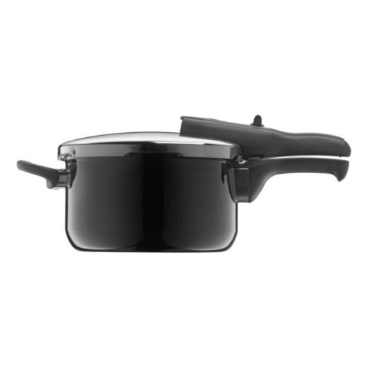 Olla a presión conjunto Silit Silargan Sicomatic t-Plus 4,5L + 3L Negro