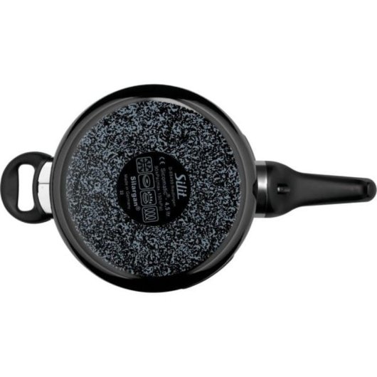 Olla a presión WMF Silargan 4,5 litros negro libre de níquel