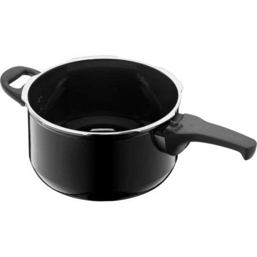 Olla a presión WMF Silargan 4,5 litros negro libre de níquel