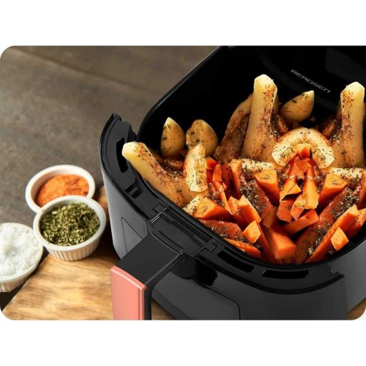 Fritadeira de Ar Berdsen BD-652 5L 1500W com 7 Programas e Ecrã Tátil