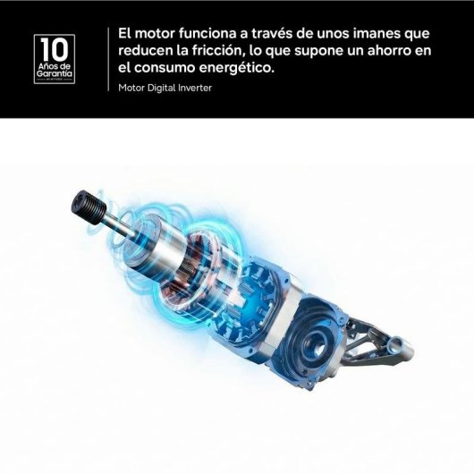 Lavasecadora Samsung 8kg A/E WD80HG4U04BEEC con motor Digital Inverter y vapor