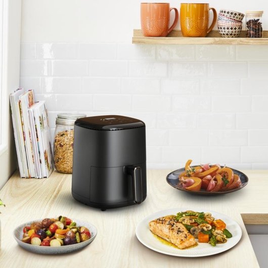 Airfryer Tefal Easy Fry EY145810 3L 1300W Écran Tactile 10 Programmes Compacte