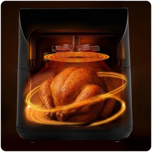 Fritadeira de Ar Berdsen BD-660 8L 1700W com 12 Programas e Ecrã LED