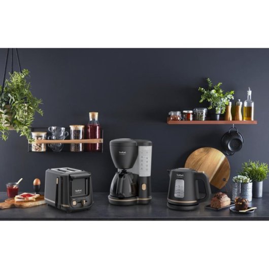 Bollitore Includeo KI5338 1 L 2400 W Nero