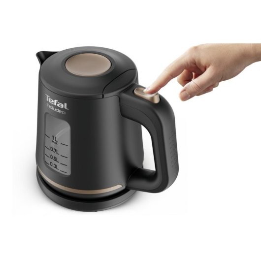 Bollitore Includeo KI5338 1 L 2400 W Nero