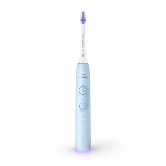 Cepillo de Dientes Sónico Philips Sonicare 6100 HX7406/01 Sensitive 1 Cabezal Sensor de presión Temporizador