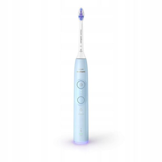 Cepillo de Dientes Sónico Philips Sonicare 6100 HX7406/01 Sensitive 1 Cabezal Sensor de presión Temporizador