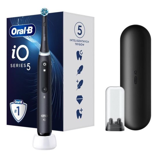 Brosse à Dents Oscillo-Rotative Oral-B iO Series 5 5 Modes Capteur Pression Étui