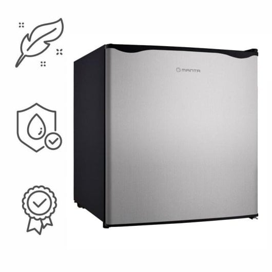 Frigorífico Mini Manta MM515PSL Defrost 48,7cm 46L E Negro Gris