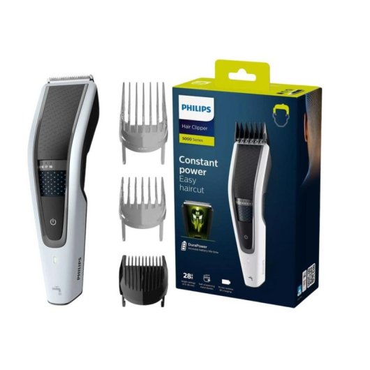 Tondeuse Homme Philips HC5610/15 sans Fil 75min 28 Longueurs 3 Sabots Étanche