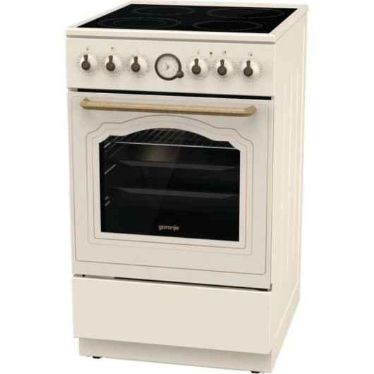Cuisiniere Gorenje GECS5B70CLI ceramique 70 L 4 zones