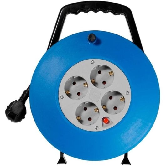 Multipresa Vivanco VELBOB10MT 4 prese angolari 10 m uso interno esterno