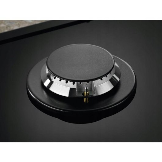 Plaque de cuisson Electrolux KGG64362K 4 feux gaz noir verre