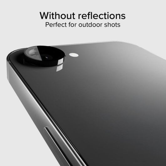 Protector de cámara SBS para iPhone SE 2025 Silicona y vidrio templado 9H
