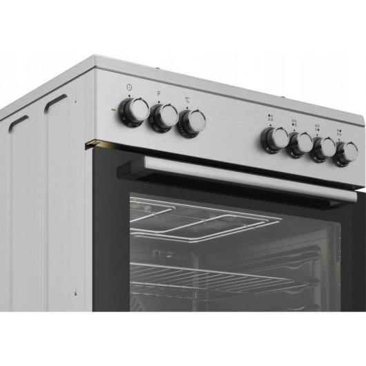 Cuisiniere independante Beko FBE62130GXDN Gaz 4 feux