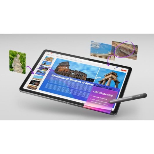 Tablet Lenovo IdeaTab 11" WiFi + 5G Grigio 8GB 256GB Penna Stylus Batteria lunga durata