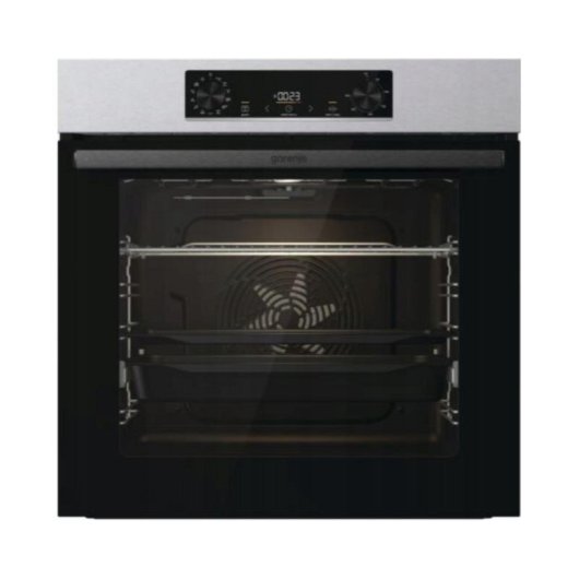 Horno Multifunción Gorenje BOSB6737E06X 77L 59,5cm Limpieza Manual A Vapor y Pizza Inox