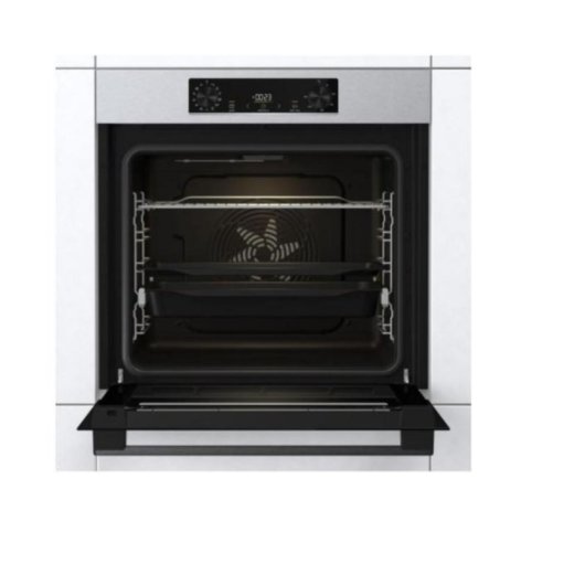 Horno Multifunción Gorenje BOSB6737E06X 77L 59,5cm Limpieza Manual A Vapor y Pizza Inox