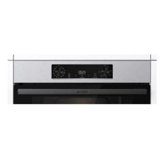 Horno Multifunción Gorenje BOSB6737E06X 77L 59,5cm Limpieza Manual A Vapor y Pizza Inox
