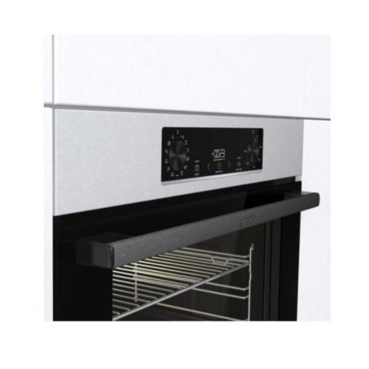 Horno Multifunción Gorenje BOSB6737E06X 77L 59,5cm Limpieza Manual A Vapor y Pizza Inox